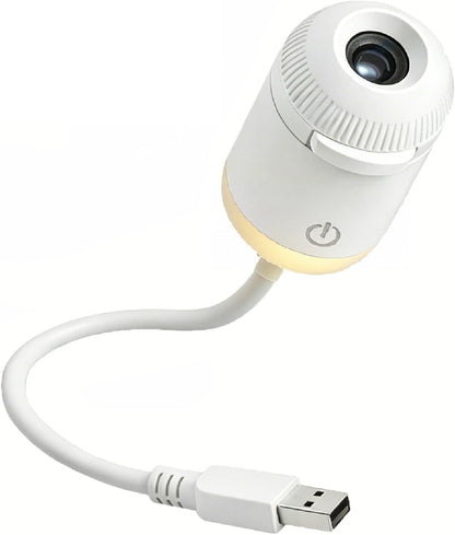 2-in-1 Galaxy Star Projector Night Light