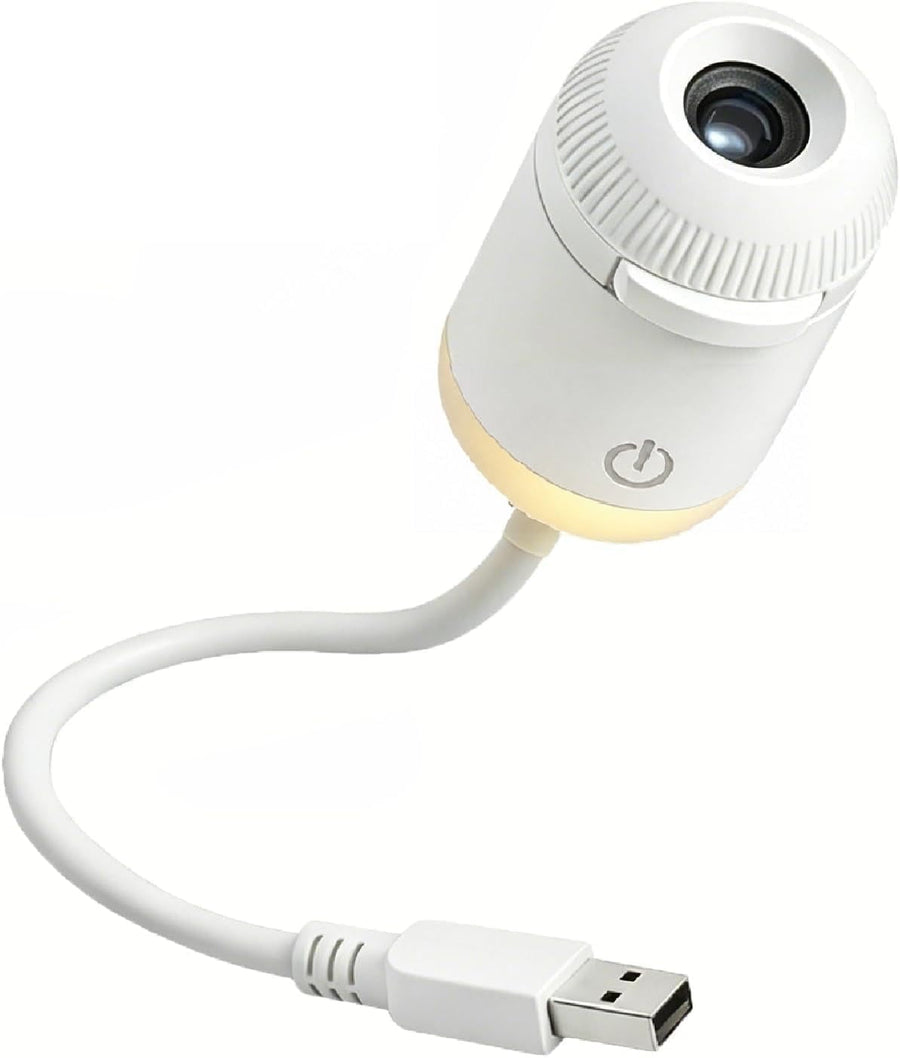 2-in-1 Galaxy Star Projector Night Light
