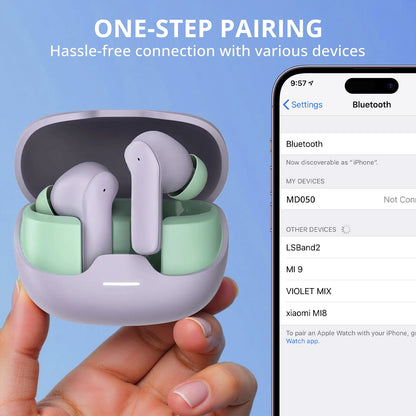 Bluetooth 5.3 Wireless Earbuds – 50H Playtime