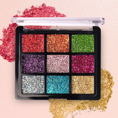 Sparkle On Darling Pressed Glitter Eyeshadow Palette