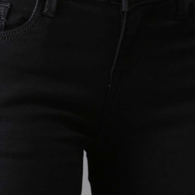 Women Black Skinny Fit Mid-Rise Clean Look Stretchable Jeans